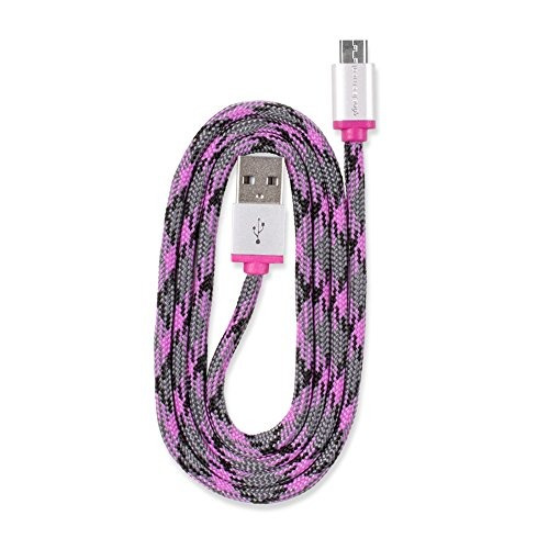 360 Electrical 360401 Quickcharge Braided Micro Usb