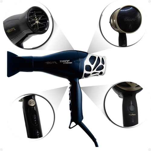 Secador Taiff Digital E-motion 2500w 220v