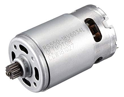 Motor Eléctrico De Engranaje Dc 18v 20500rpm 12 Dientes