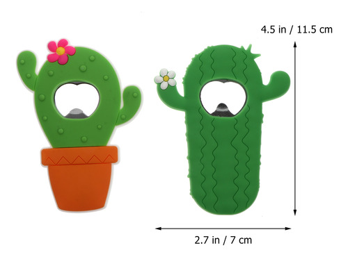 Abridor De Botellas Con Forma De Cactus, Elevador Portátil C