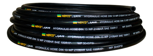 Mangueira Menco Lisa Sae 100r17 1/2'' 3045 Psi 50 Metros