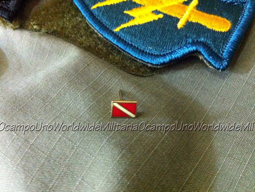 Us Special Forces Combat Scuba Diver Mini Pin. Nuevo