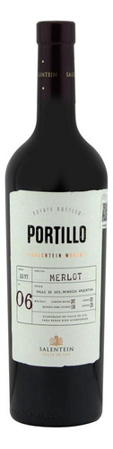 Pack De 2 Vino Tinto Portillo Merlot 750 Ml