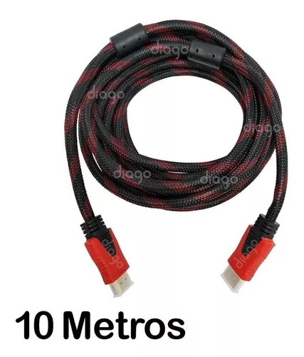 Cable Hdmi de 10 metros reforzado con doble filtro - Tecnobazar Express