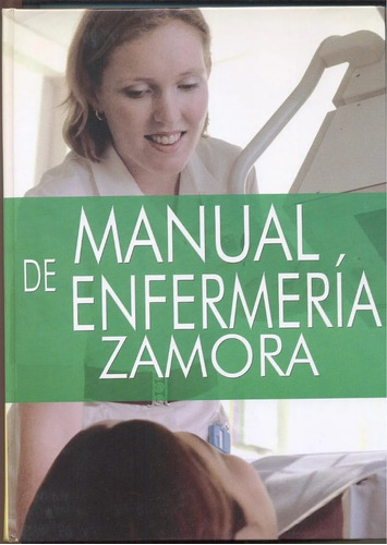 Libro Manual De Enfermería Zamora + 1 Cd 