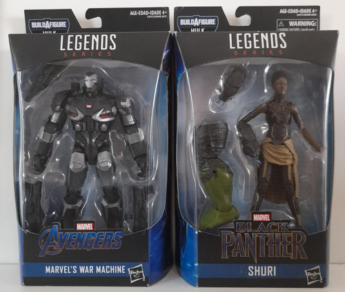 Marvel Legends War Machine & Shuri ( Baf Hulk Two Pack )