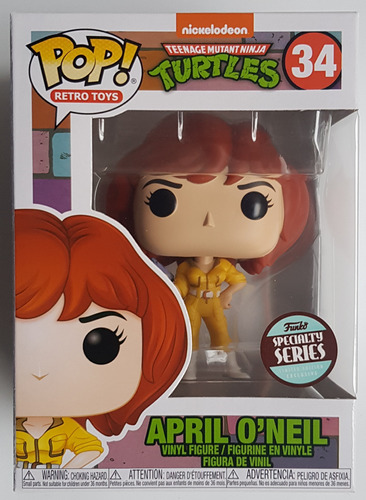 Tmnt April O Neil Pop! Speciality Series Funko Nuevo !!!