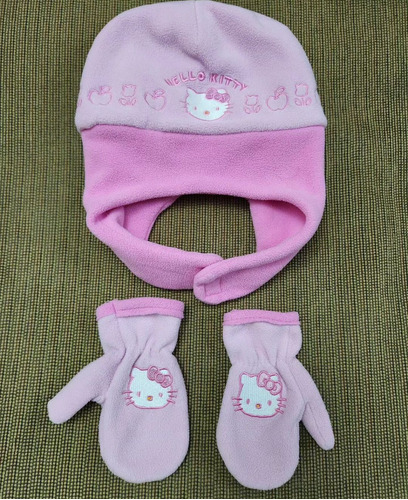 Gorro Y Guantes Niña De Hello Kitty 