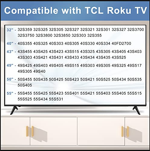 Soporte Base Para Tcl Smart Tv, Patas Para Tcl Roku Tv 32 Pu