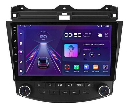Estéreo Android 8 Core Honda Accord 03-07 Gps Carplay Dsp