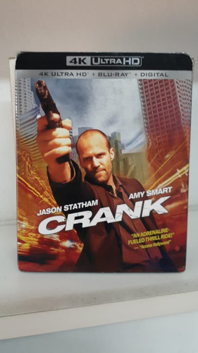 4k Ultra Hd + Blu-ray  -- Crank Con Jason Statham