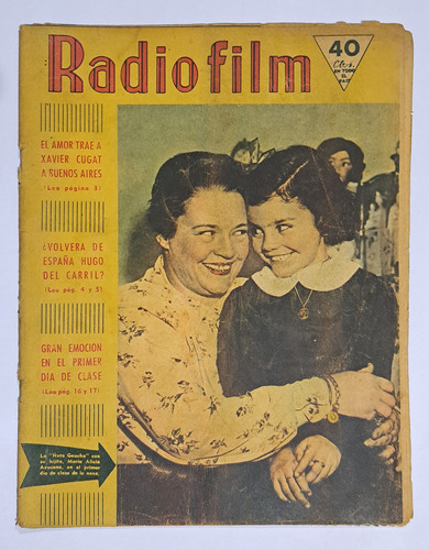 Revista / Radiofilm / Tapa Ñata Gaucha / N° 245