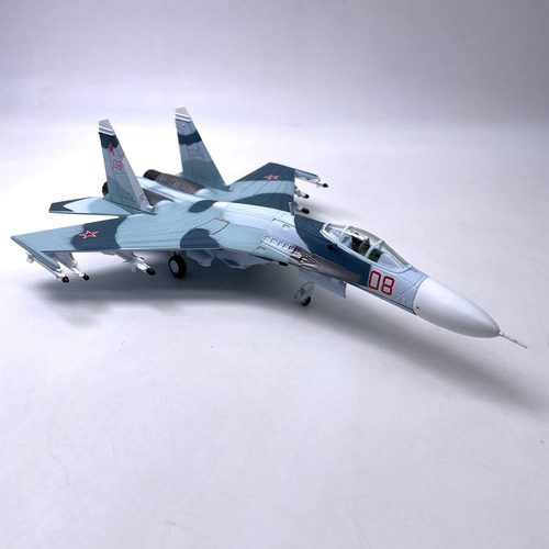 Escala 1:100 Ala Sukhoi Su-27 Avión Ruso Aerolíneas