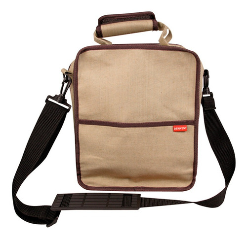 Estuche Carry All Derwent Para 132 Lápices Color Café