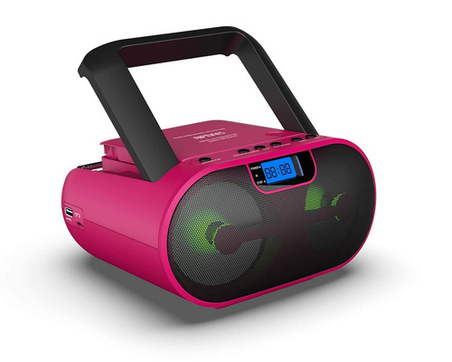 Riptunes Boombox Radio Digital LED.