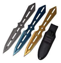 Comprar Juego De 3 Dagas Para Lanzar Full Tang 18cm Pp-120-3 Color