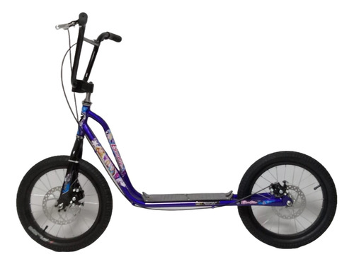 Patineta Bicicleta Freno De Disco Sprint Morada