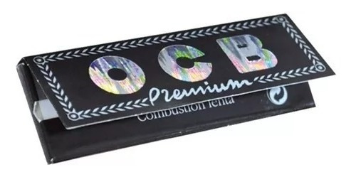 Papel Ocb Premium Negro 1 1/4 Rolling X 4 Unidades