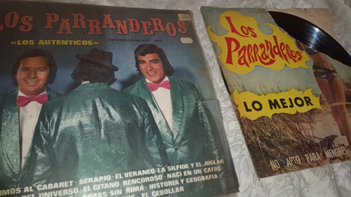 Discos Long Play De   Los Parranderos   De Magenta Usados