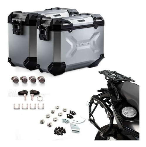 Set Baules Laterales Soporte Bmw F 700 Gs - Adv Sw Motech