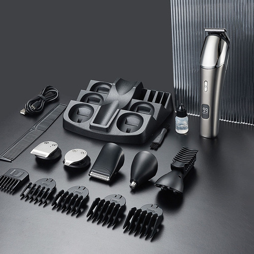 Afeitadora Electrica Y Barbero Eléctrico, 11en 1 Kit De Rasurado Para Hombre, Máquina Para Cortar Cabello De Barba/nariz/pelo/cara/cuerpo, Usb Carga Rápida,afeitadora Barba Rastrillo Electrico Hombre