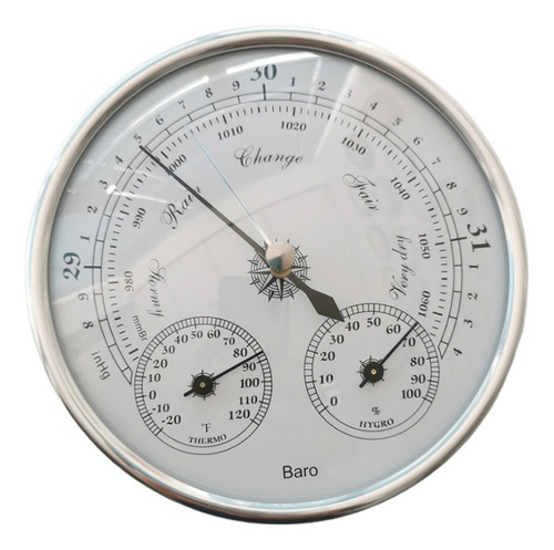 Analog Indoor Thermometer Hygrometer Barometer Humidity 1