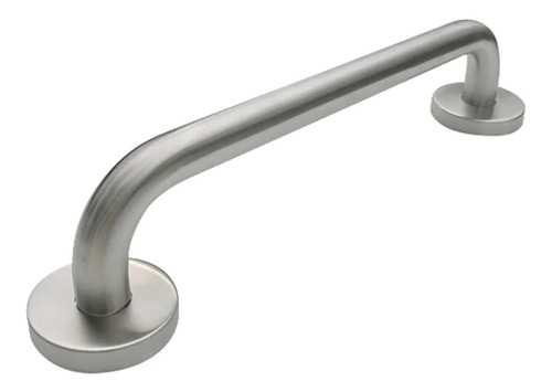 Imagen 4 de 4 de Manija Baño-puerta Barra De Seguridad Acero Inox 19x400 Mm