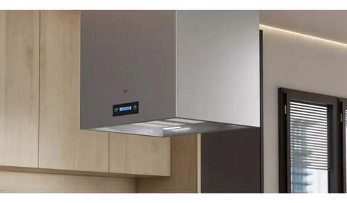 Campana De Cocina Para Isla Kuba 60 Cm - Tst Plateado
