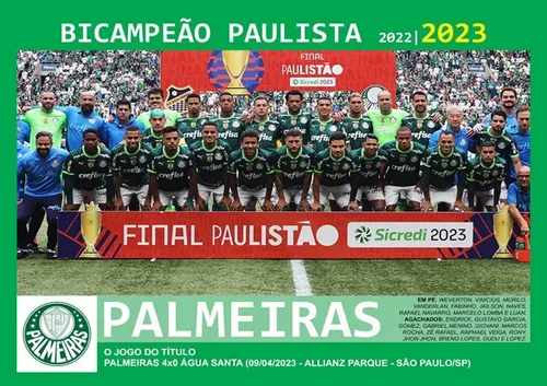 Palmeiras campeão: baixe o pôster dos heróis do título do Paulistão -  Futebol - R7 Campeonato Paulista