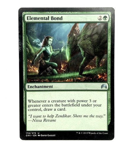 Elemental Bond - Carta Magic The Gathering Origins 2015