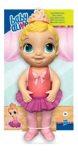 Muñeca Baby Alive Dulce Bailarina Bebé Rosada