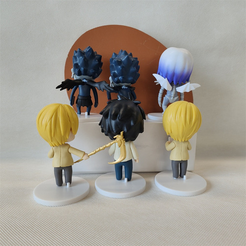 Figuras Death Note X6 Set Ryuk Light Yagamia Pvc Anime
