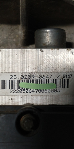 Módulo Abs Chrysler 300c 2011-1225.0209-06472 Ml1143 (Usado)