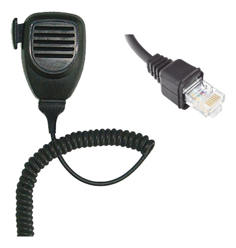 Micrófono De 8 Pines Para Radio Móvil Compatible Con Kenwood