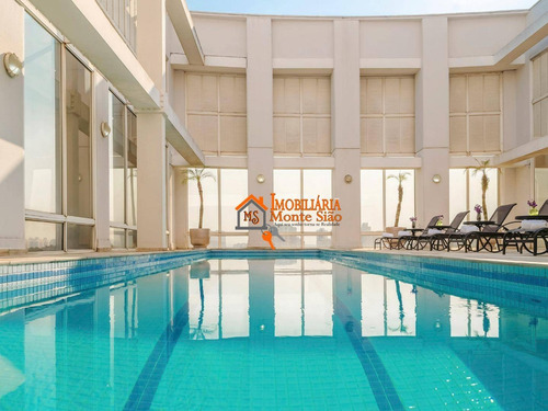 Imagem 1 de 10 de Flat À Venda, 34 M² Por R$ 175.000,00 - Centro - Guarulhos/sp - Fl0005