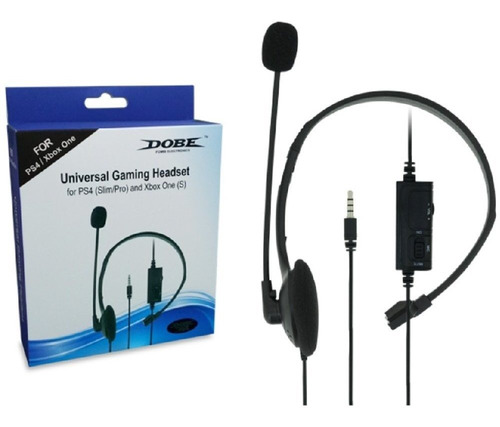 Auriculares Con Cable Gevo Dobe Universal Para Ps4, Xbox