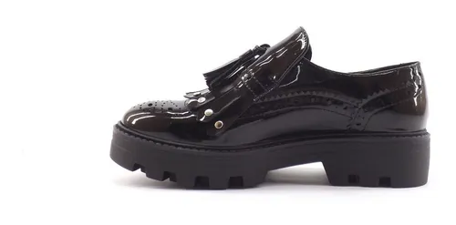 Zapatos Anca Co. Anya Mocasin Flecos Charol Dama Mujer