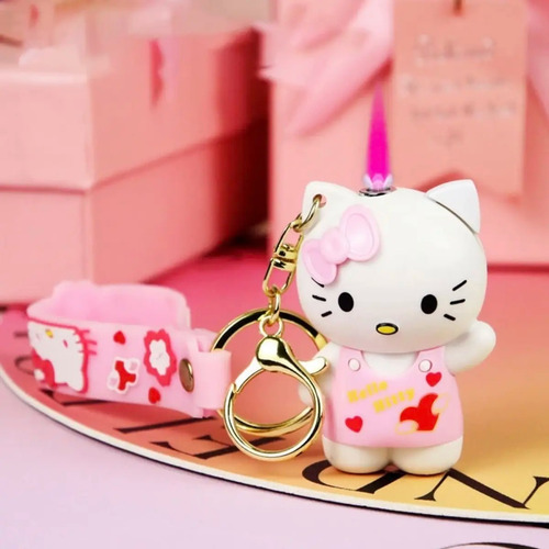 Encendedor Hello Hitty 3d Tipo Funko Flama Rosada Potente