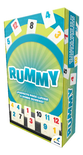 Juego De Mesa Rummy De Viaje Español Novelty