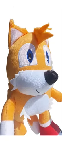 Boneco Tails Pelúcia Turma Do Sonic 2020
