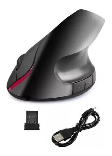 Mouse Inalambrico Recargable Vertical Ergonómico Unitec