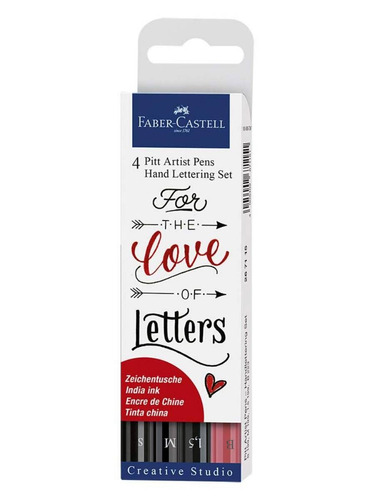 Faber-castell Pitt Artist Pen - Kit Lettering For The Love 