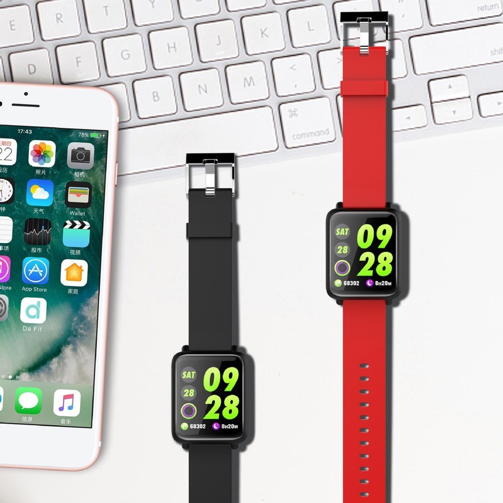 M28 Smart Watch 1.3 Pantalla A Color Impermeable Deportes Pu | Mercado Libre