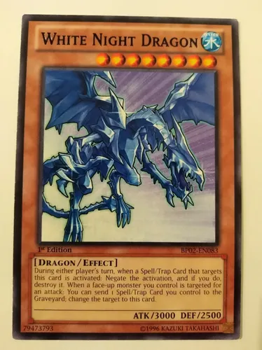 White Night Dragon - Black Rare Bp02