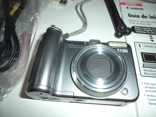 Canon Power shot A620 キャノンパワーショット Câmera Digital Canon Powershot A620-semi Novo-na Caixa | MercadoLivre