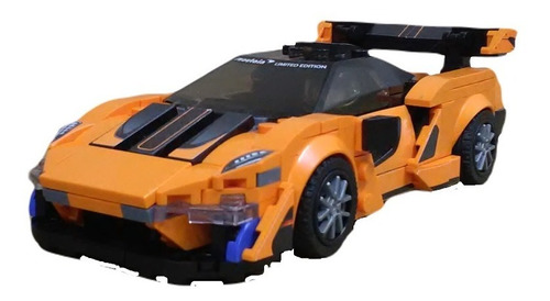 Mclaren 12c Gt3 Para Armar, +320pzs Bloques De Construcción (Usado)
