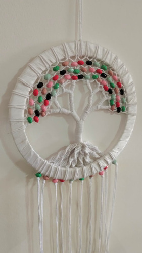 Atrapasueños Raices Arbol De La Vida - Raices Sin Plumas