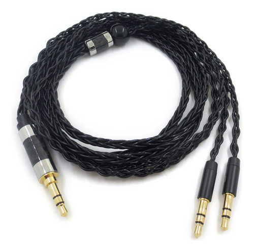Cable De Línea De Audio (3 #mold) Para Denon Ah-d600, Ah-d72