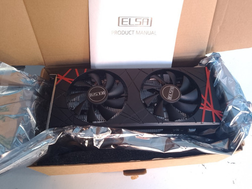 Placa De Video Elsa Amd Rx580 8gb 256bits Gddr5