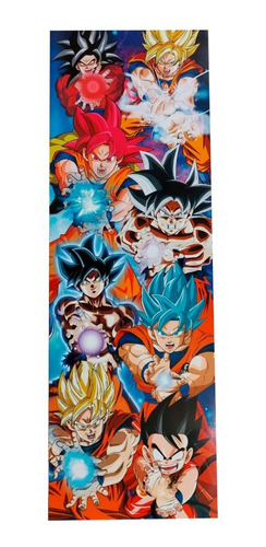 Poster Largo Dragon Ball, Goku Fases | MercadoLibre Poster Largo Dragon Ball, Goku Fases | MercadoLibre